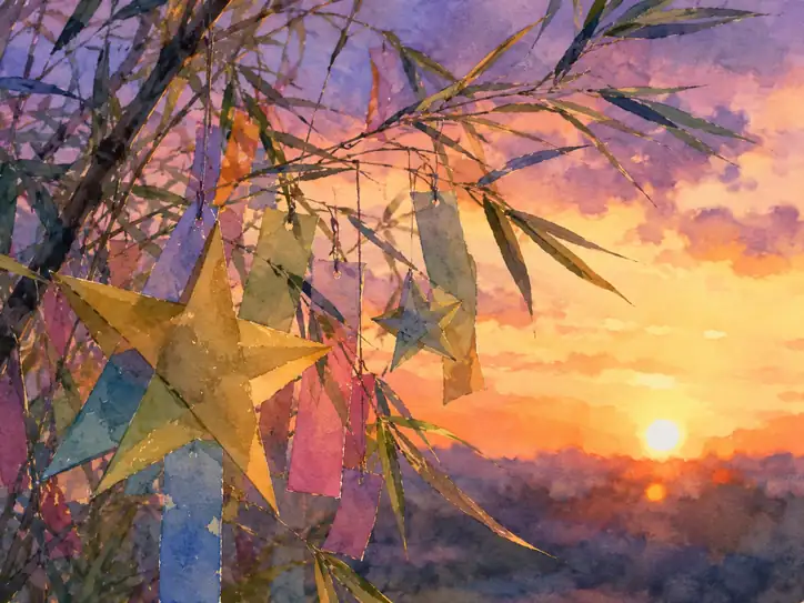 Wishes Glowing in the Twilight
