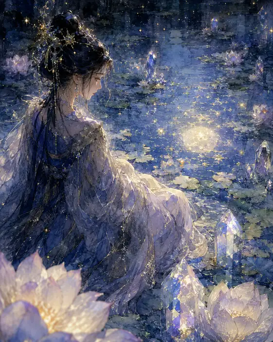 The Quiet Lake of Crystal Vows