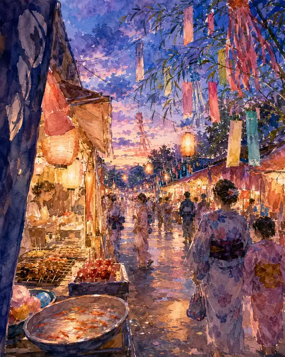 Walking Through the Glowing Night with You