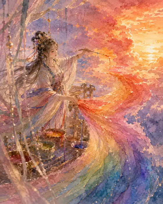 Dyeing the Rainbow of My Longing