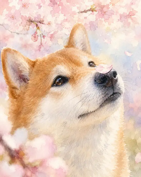 A Tiny Spring on My Nose