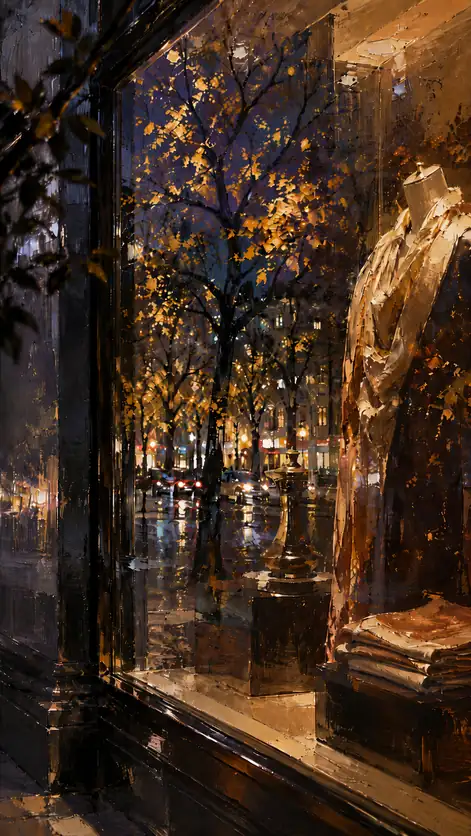 A Silent Witness to the Glowing Night