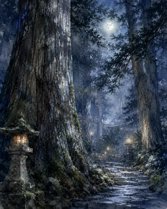 Steps Guided by the Ancient Glow