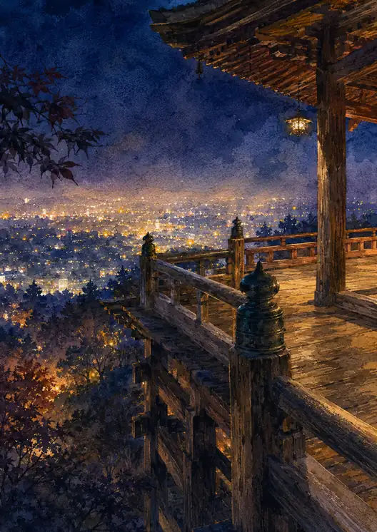 Overlooking the Sea of Golden Dreams