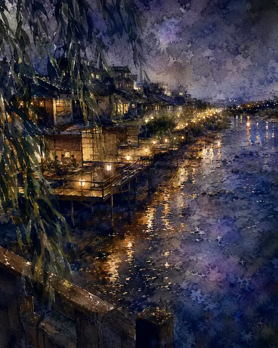 Summer Whispers on the River Terrace