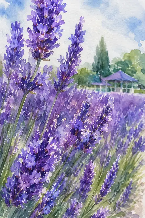 A Whisper from the Lavender's Heart