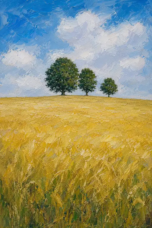 The Trinity of the Golden Wheat Field