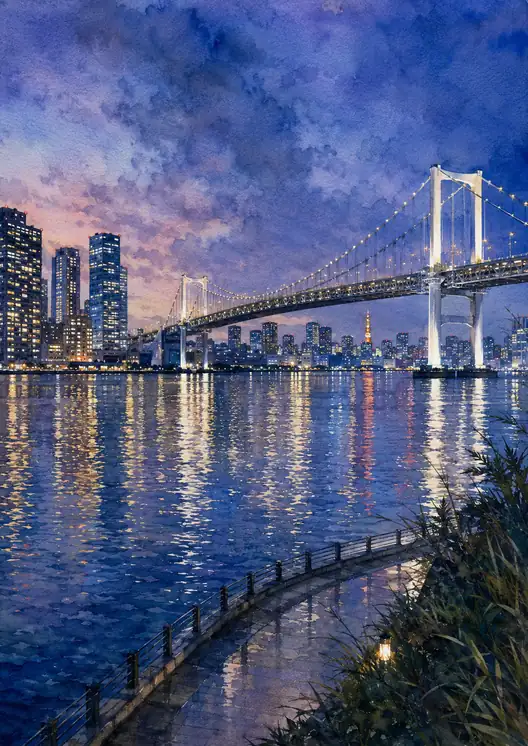 When the City Dreams in Blue and Gold