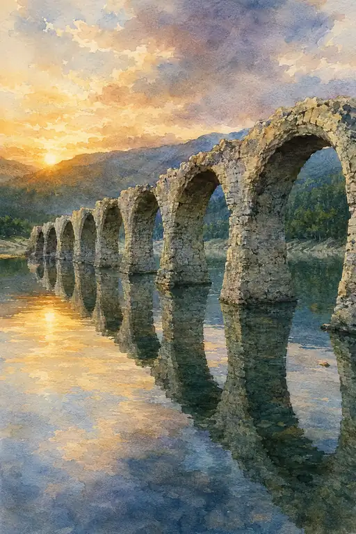 Where Time Reflects in Golden Circles
