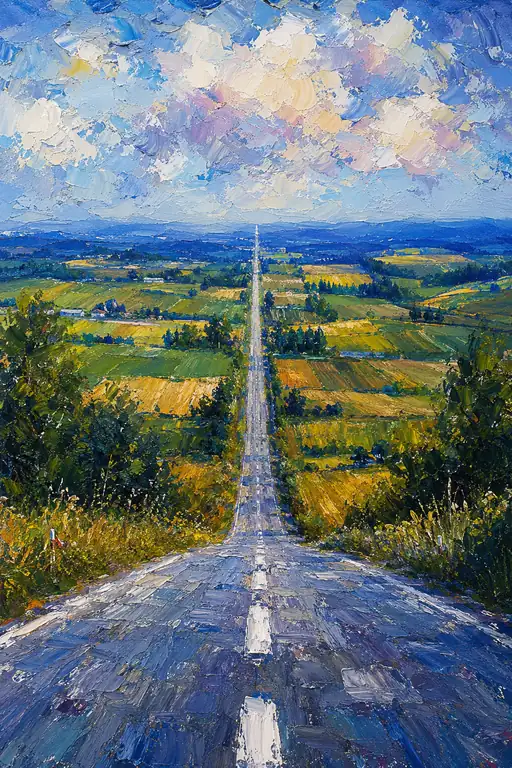 Where the Road Rises to Meet the Clouds