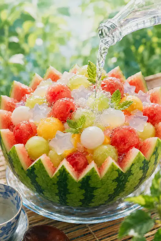 Summer Coolness in a Watermelon Shell