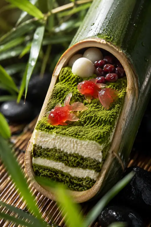A Mossy Garden in Bamboo