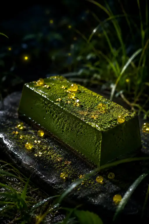 A Silent Glow in the Deep Green