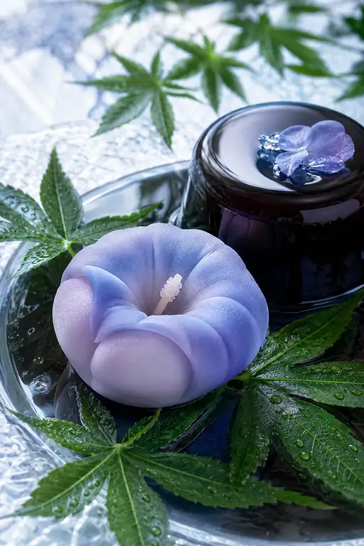 A Momentary Purple Bloom