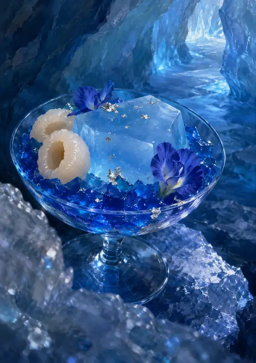 Hidden Pearls of the Blue Ice Cave