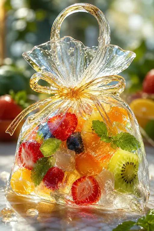 The Glowing Jewel Box of Sunlit Fruits