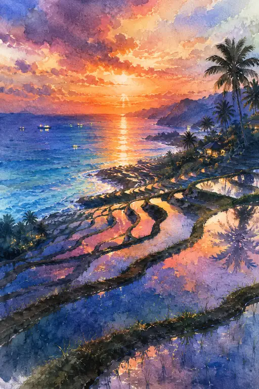 海へ還る、千枚の夕焼け
