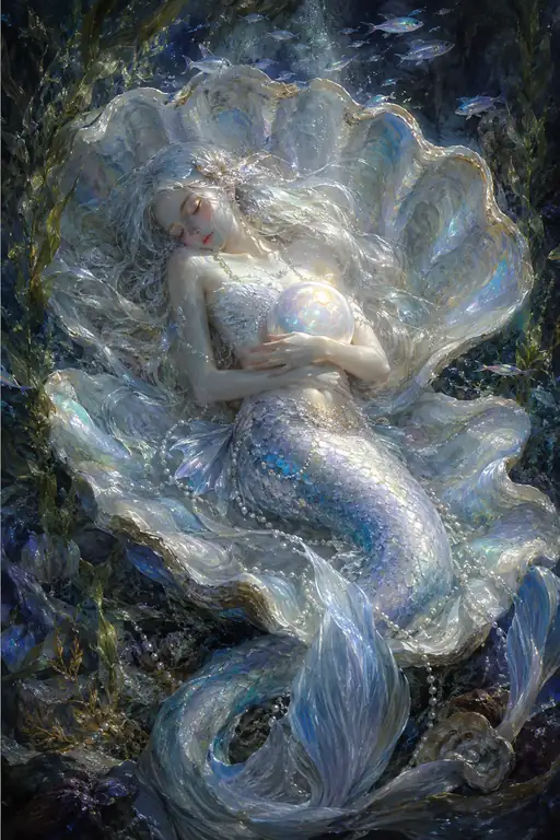 Rainbow Dreams Sleeping in the Deep Sea