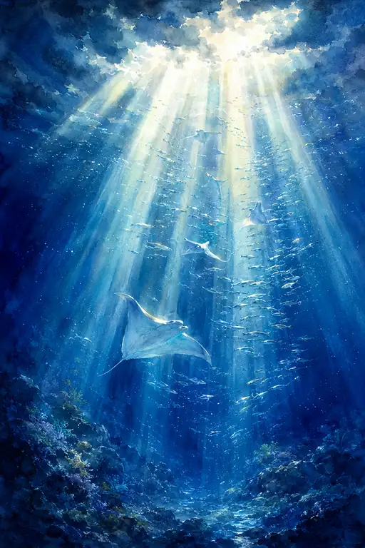 Gliding Through the Ocean's Cathedral