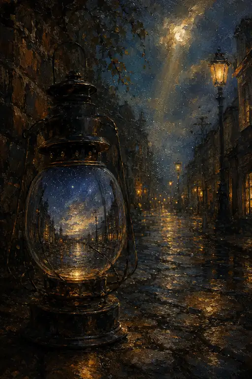 A Miniature Universe in My Lantern