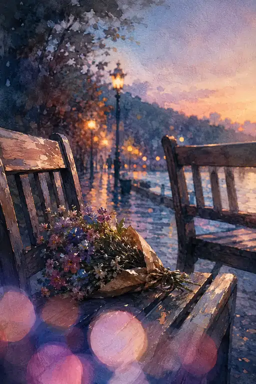 Flowers for Your Empty Bench