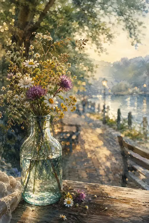 Dancing Shadows, Whispering Wildflowers