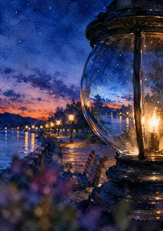 Starlight Captured in Glass