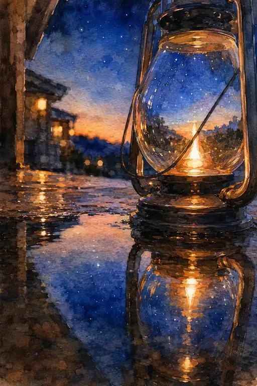 A Universe Contained in the Glow