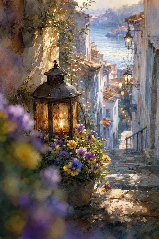 A Cobblestone Path to the Endless Blue
