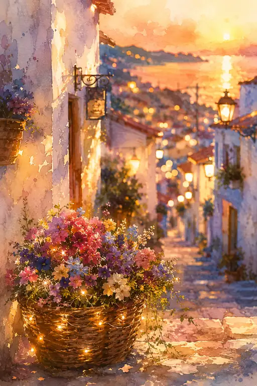A Basket of Twilight Dreams