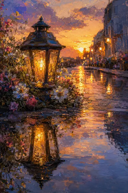 Blooming in the Golden Rain