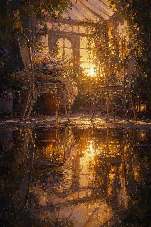 A Quiet Promise at Sunset