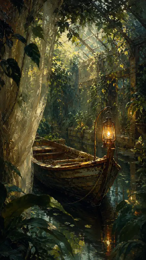 Silent Voyage Through the Emerald Sanctuary