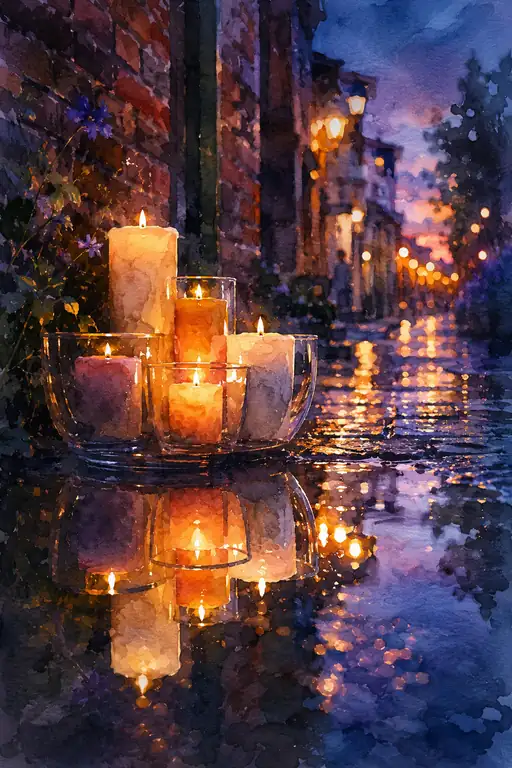 Silent Reflections of Warmth