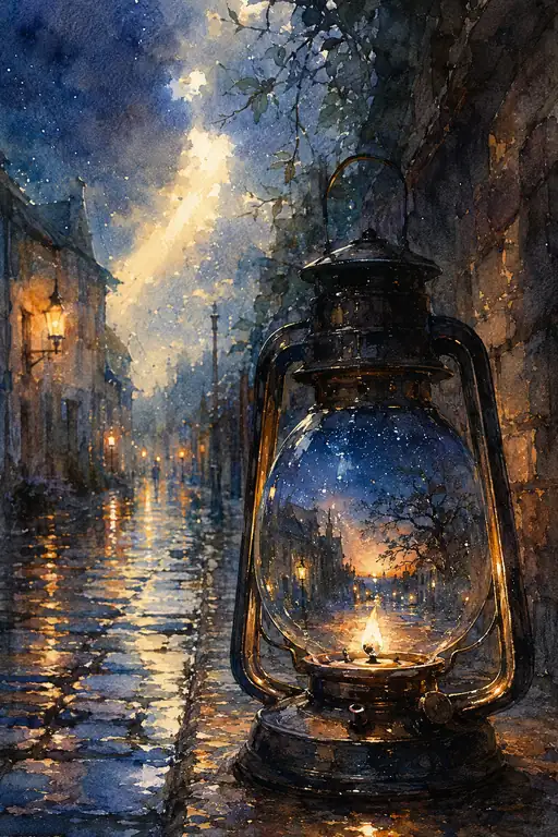 A Miniature Universe of Light