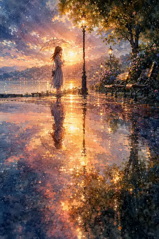 Under the Clear Umbrella of Twilight