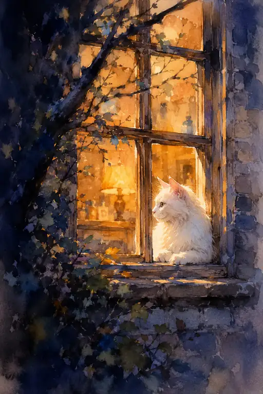 A Silent Watcher of the Night
