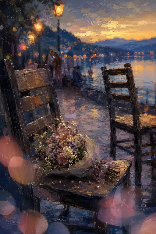 Waiting for You at Sunset