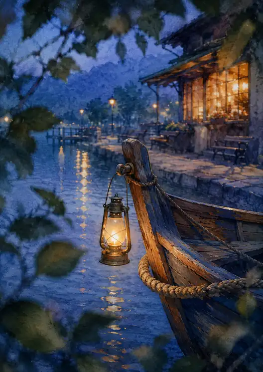 Guiding Light of the Quiet Harbor