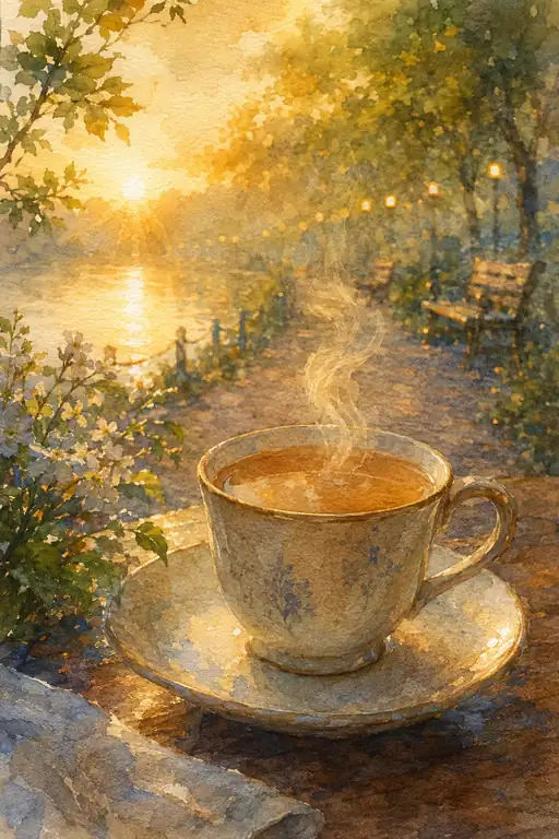 A Moment of Peace in the Twilight