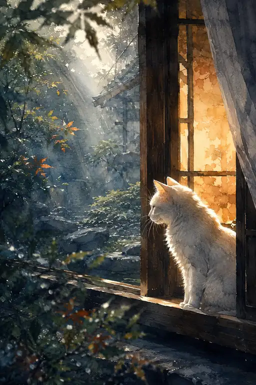 Morning Light on a Soft Silhouette