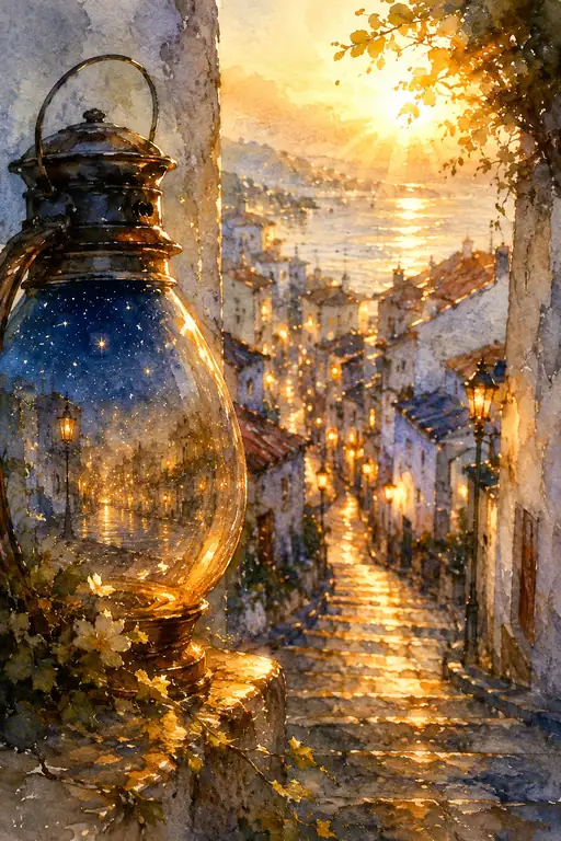 The Lantern that Kept the Night