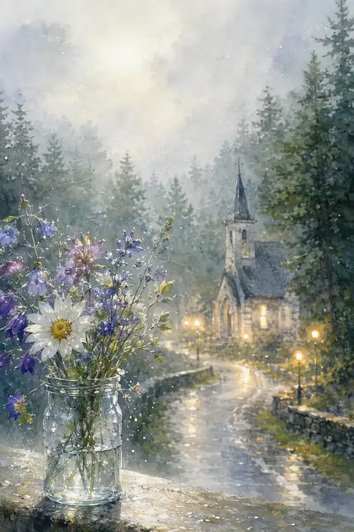 A Sanctuary in the Rainy Woods