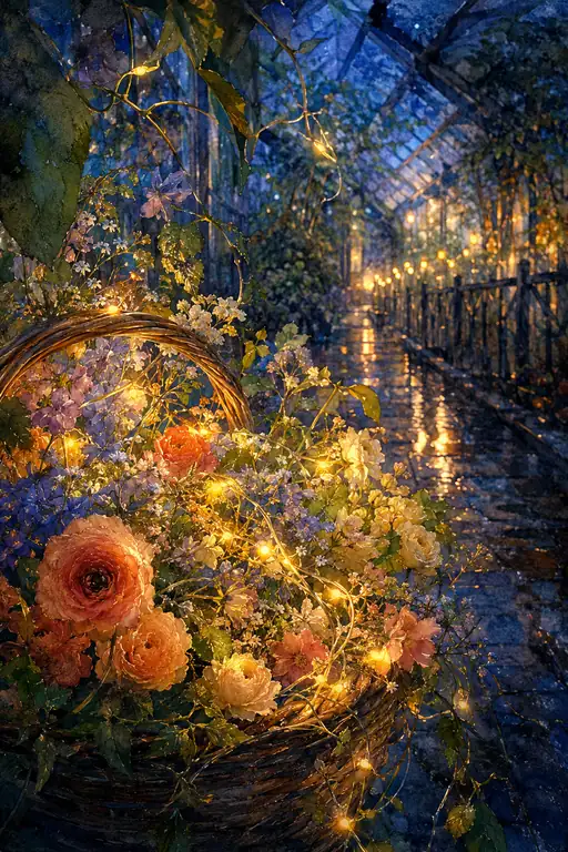 Flowers Dreaming of Starlight