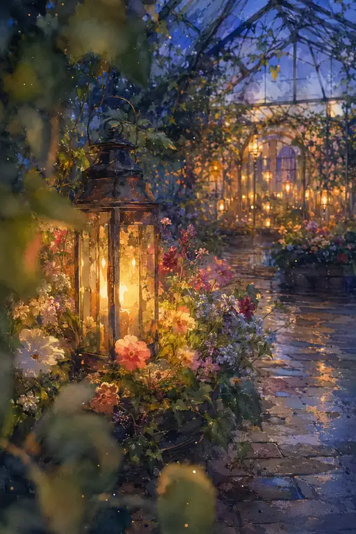 A Haven of Blossoms and Light