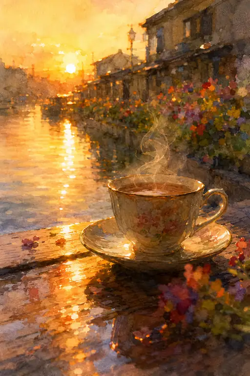 A Cup of Twilight Solitude