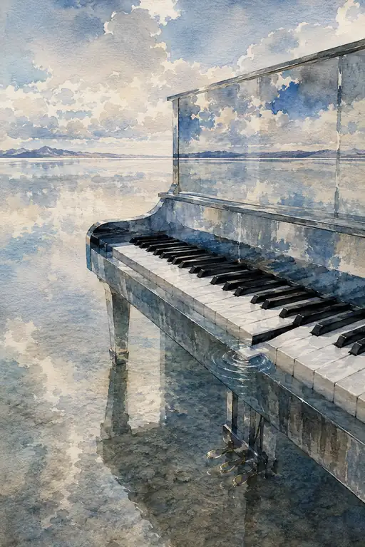 Concerto of Silence on the Crystal Lake