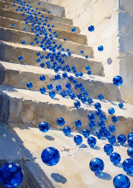 A River of Floating Blues