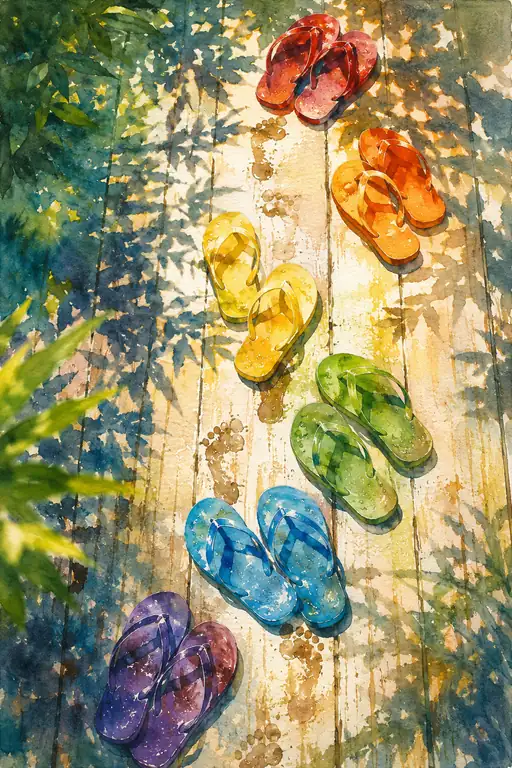 Traces of a Rainbow Summer