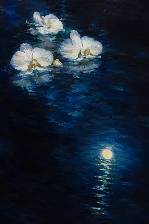 A Silent Dream on Midnight Waters